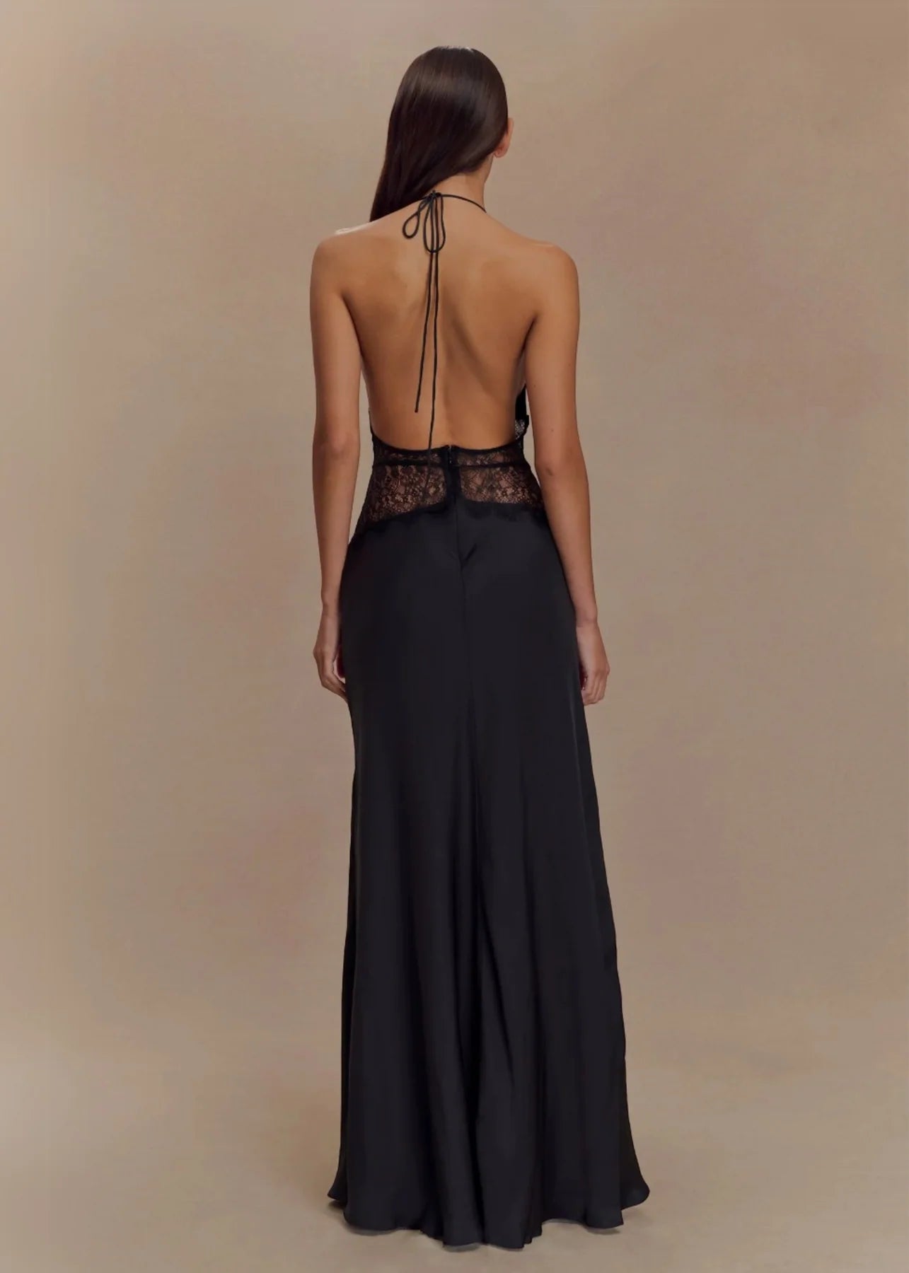Noiréa Lace And Satin Dress