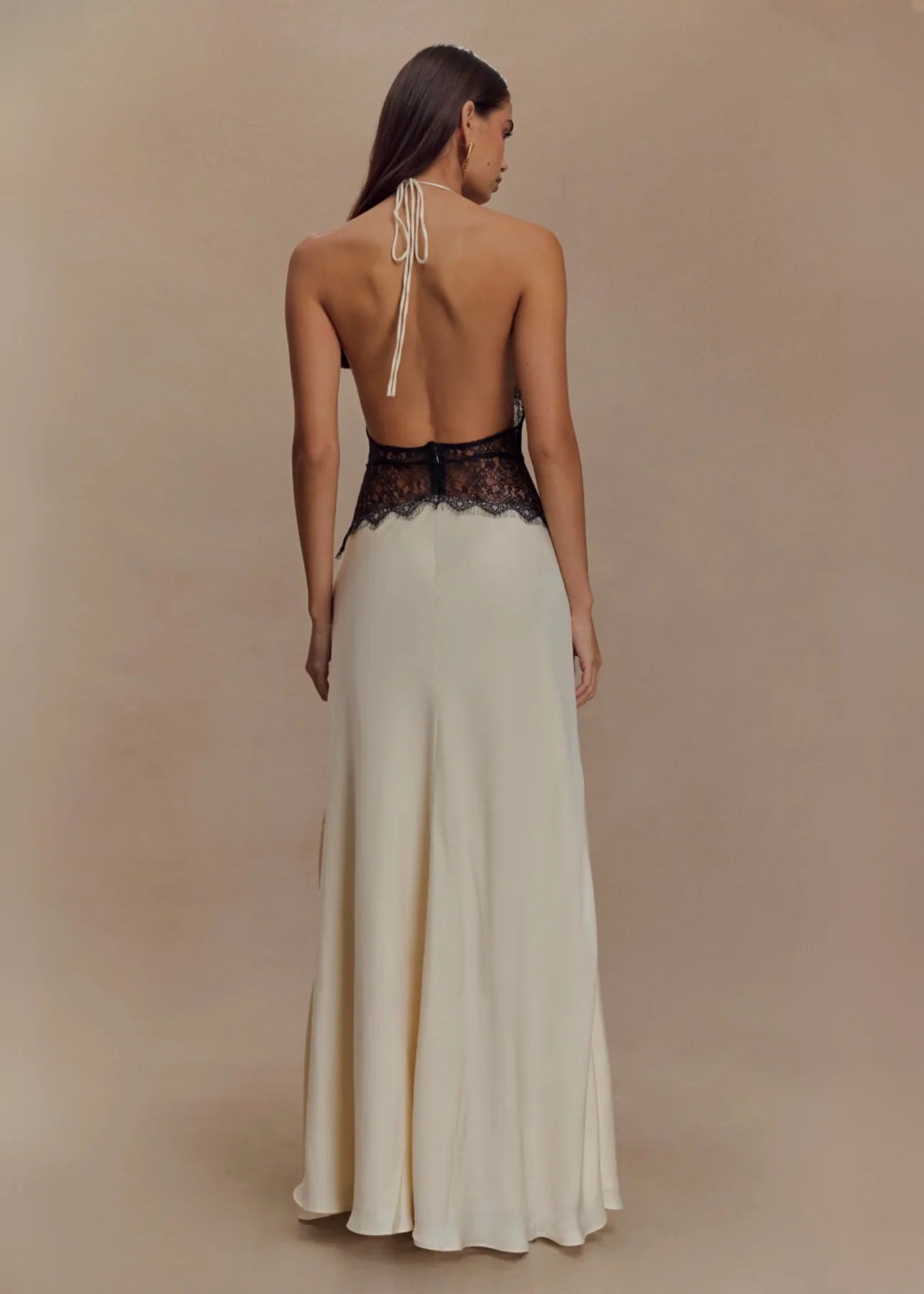 Noiréa Lace And Satin Dress