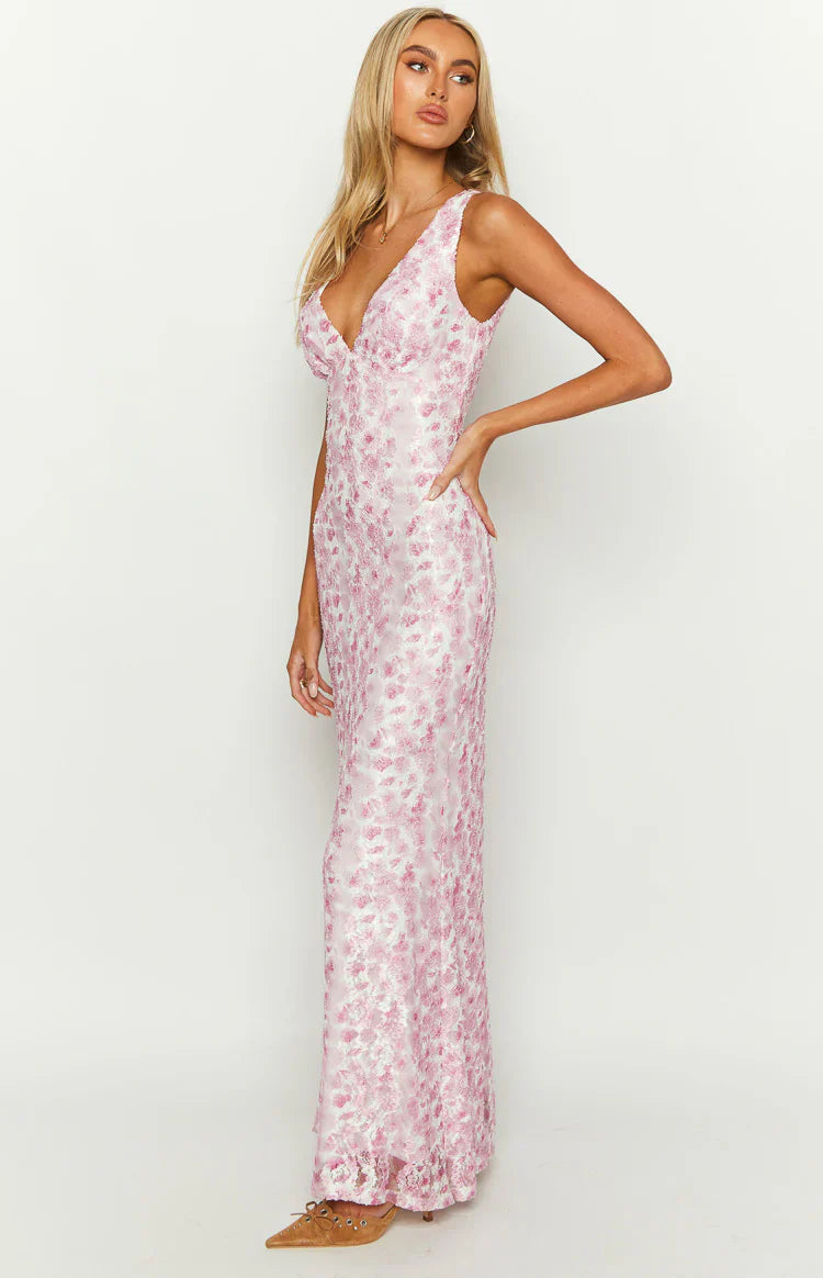 Cindy Lace Maxi Dress